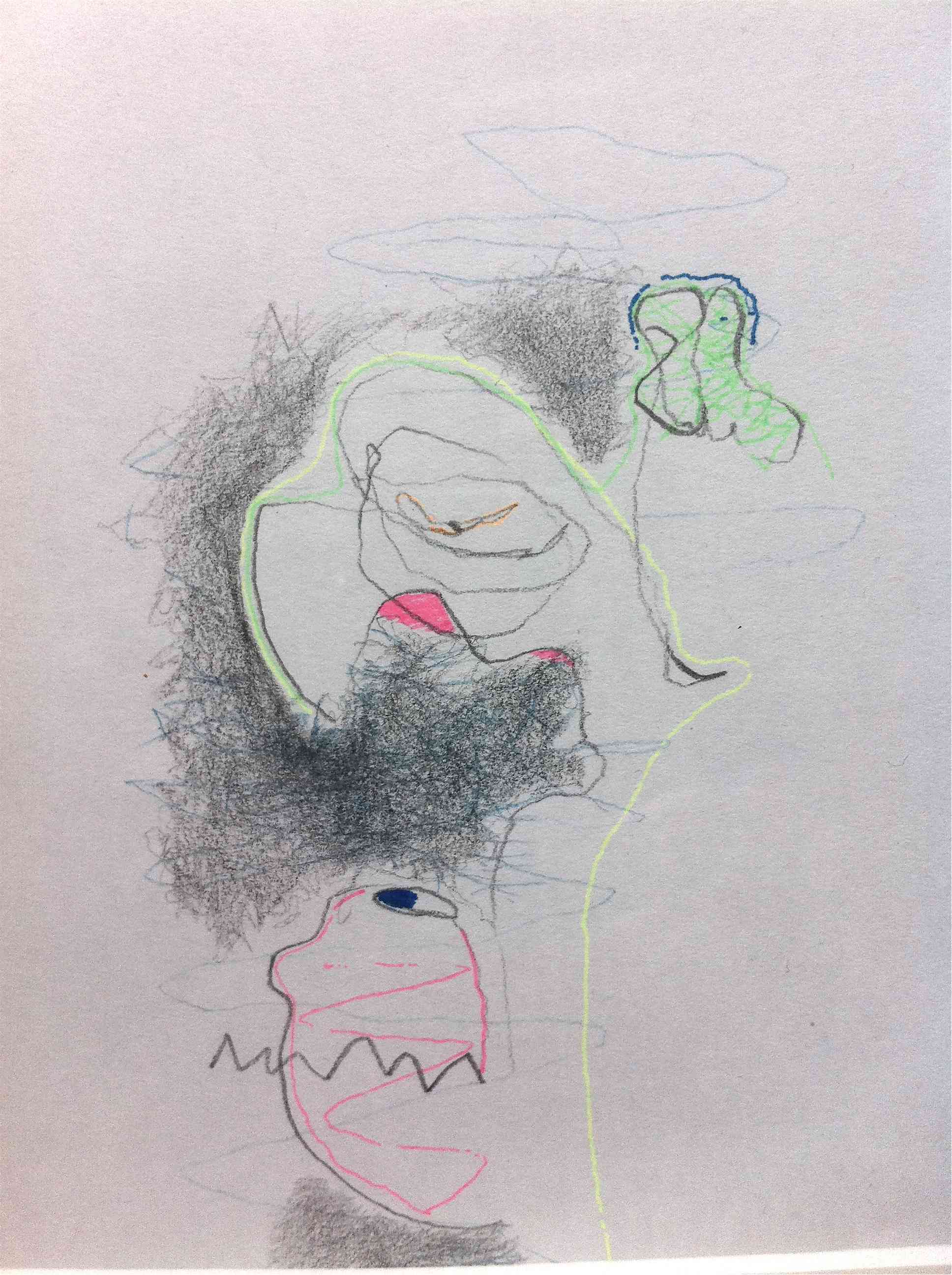 körertranskriptionaufpapier,21x30cm, 2006